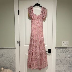 Loveshack fancy floral dress